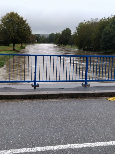 Povodeň na řece Olšavě - 15.9.2024