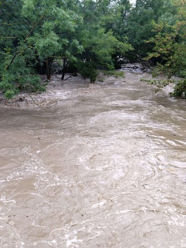 Povodeň na řece Olšavě - 15.9.2024