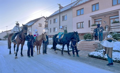 Tříkrálová sbírka v Podolí - 4.1.2025