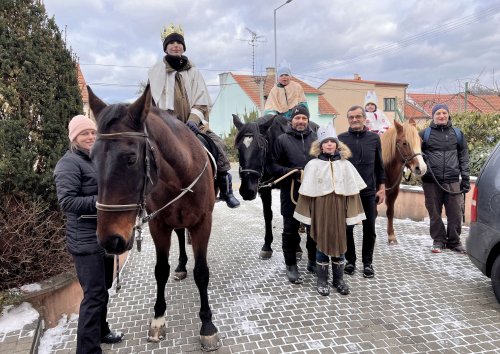 Tříkrálová sbírka v Podolí - 4.1.2025