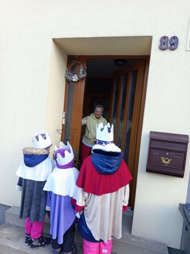 Tříkrálová sbírka v Podolí - 4.1.2025