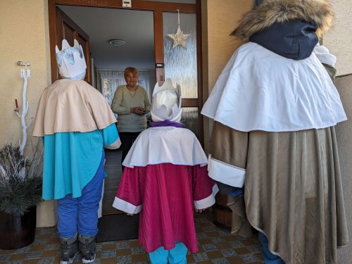 Tříkrálová sbírka v Podolí - 4.1.2025