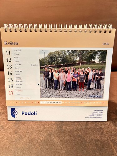 Kalendář obce na rok 2026 - 30.11.2025