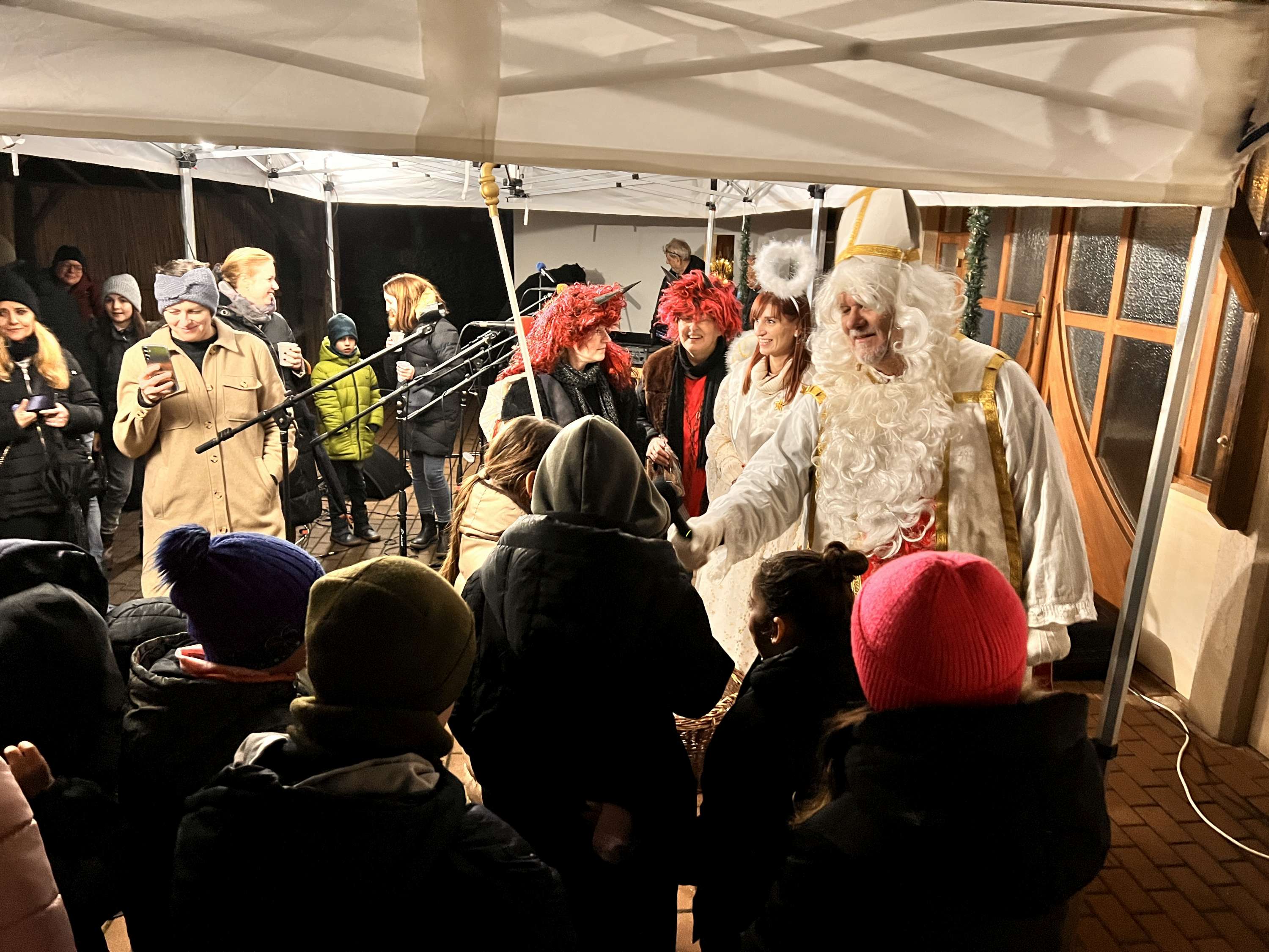 Mikuláš u kaple Sv. Ducha