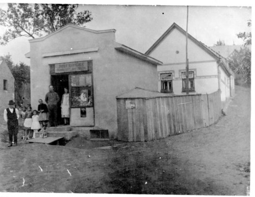 Historické pohledy na budovy a místa v Podolí