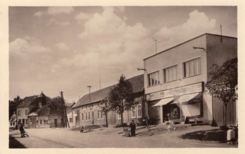 Historické pohledy na budovy a místa v Podolí