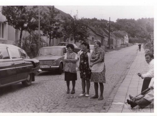 Historické pohledy na budovy a místa v Podolí